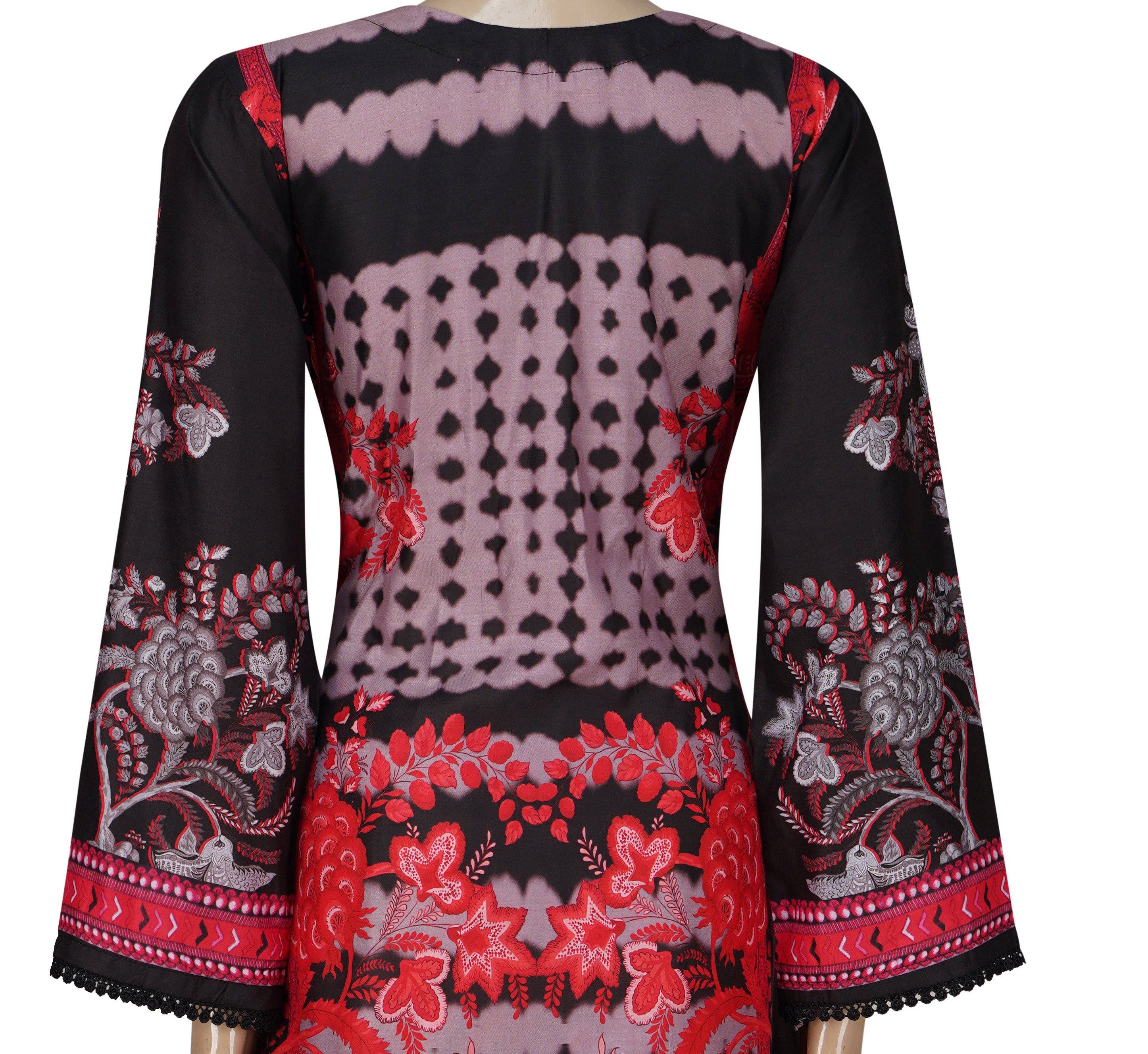 Premium All-Over Print  Rayon Cotton Three Piece Suit