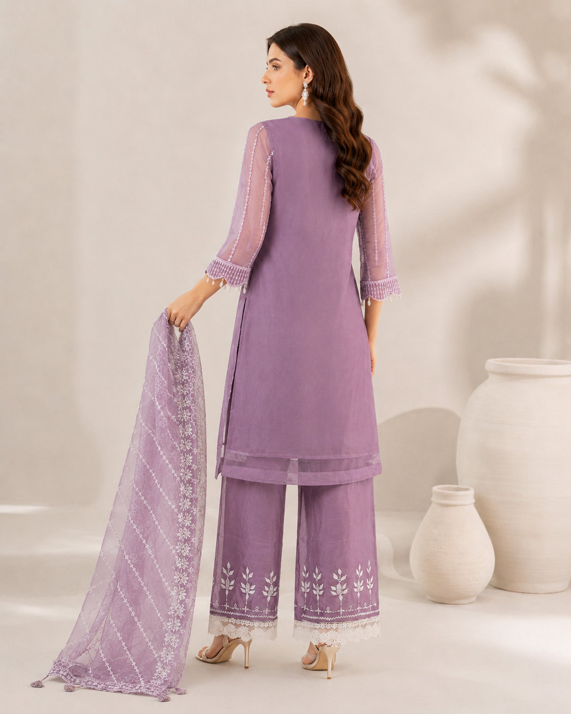 Light Purple Three Piece Suit
