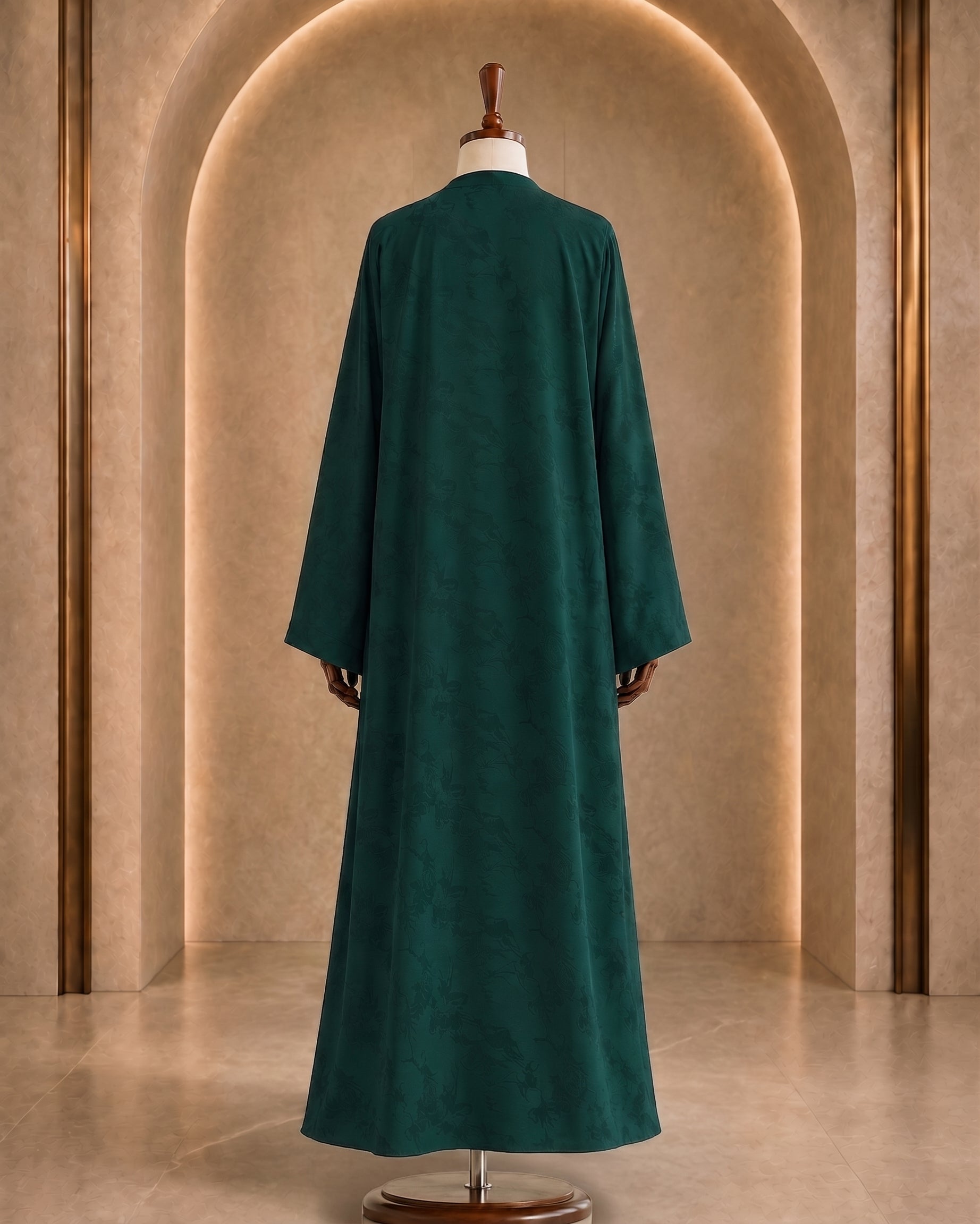 Firoza Jacquard Print Abaya