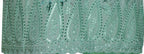 Mint Green Embroidered Cotton Three-Piece Set
