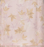 Soft Blush Organza Embroidered Three-Piece Set with Pearl Tassel Dupatta